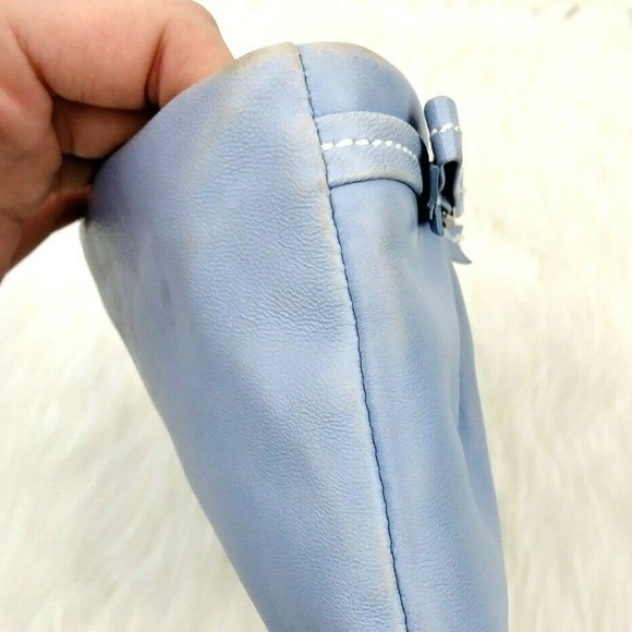 Salvatore Ferragamo Periwinkle Lambskin Wristlet - Picture 8 of 8